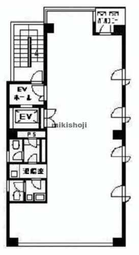 神田神保町の友輪ビル 平面1