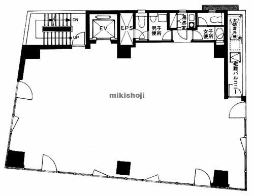 宮田ビル 平面1