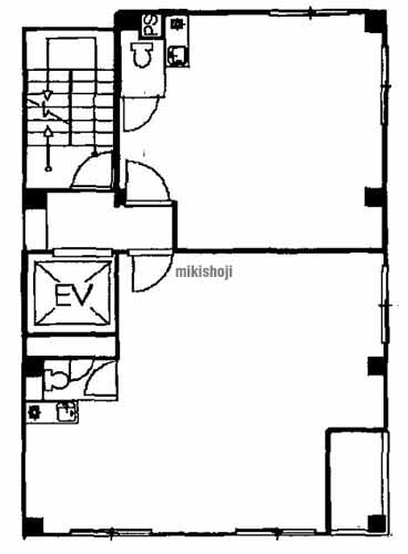 矢野ビル 平面1