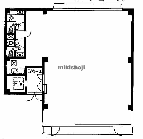 赤坂・元赤坂の赤坂ＳＴビル 平面1