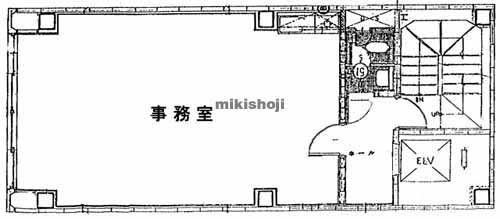 栄松堂ビル 平面1