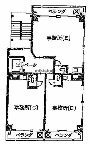 齋田ビル 平面1