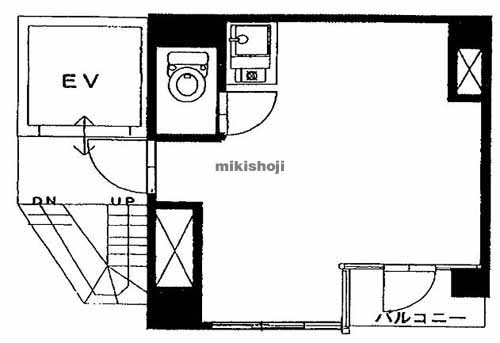 京橋ガーデニアビル 平面1