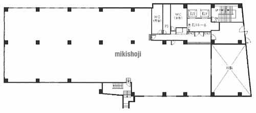ＲＡＩＮＢＯＷ　ＢＬＤＧ　Ｓｈｉｎｊｕｋｕ 平面1