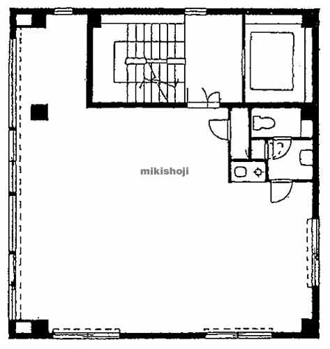 桝屋酒店ビル 平面1