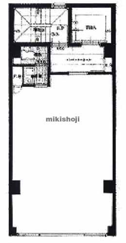 ハラダビル 平面1