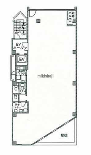 唐木ビル 平面1