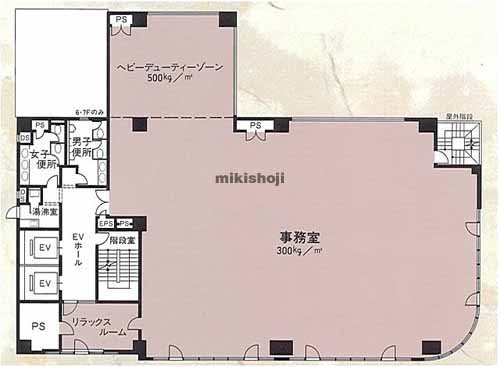 ＭＩテラス北上野 平面1
