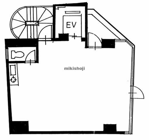 日本橋白嶺ビル 平面1