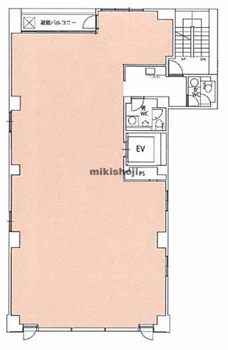 西新橋エクセルビル 平面1