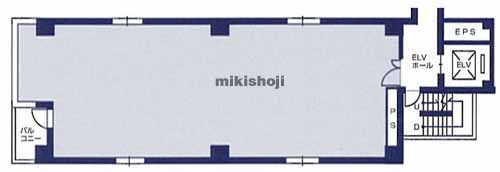 フジスター小伝馬町ビル 平面1