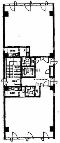 ＡＫオギクボビル 平面1