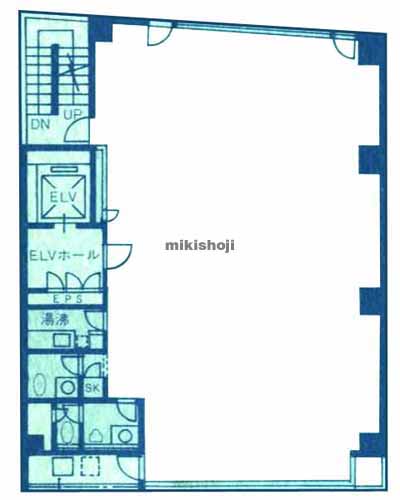アクアテルースＵⅡビル 平面1