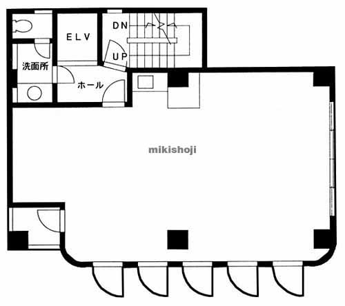 壺坂ビル 平面1