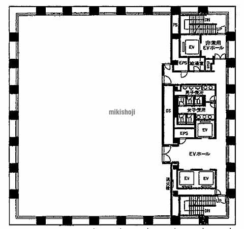 高田馬場センタービル 平面1
