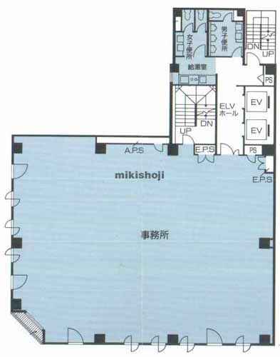 サンヨー堂日本橋ビル 平面1