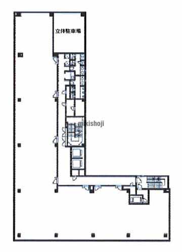 帝都三崎町ビル 平面1