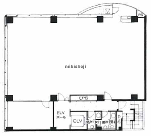恵比寿のＴＡＭＡ　ＷＯＯＤＹ　ＧＡＴＥ　ＥＢＩＳＵ 平面1