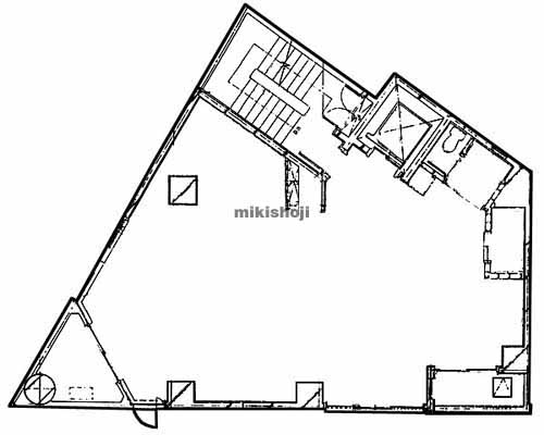 南麻布Ａビル 平面1