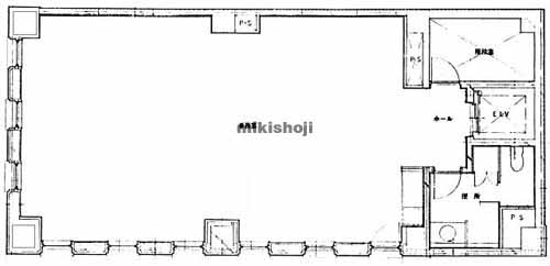 パークサイド７ビル 平面1