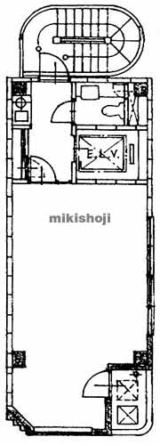 フェアモントタワーズＥＡＳＴビル 平面1