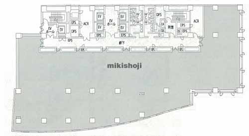 六本木の青葉六本木ビルディング 平面1