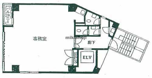 兼七ビル 平面1
