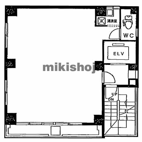 加瀬ビル８９ 平面1