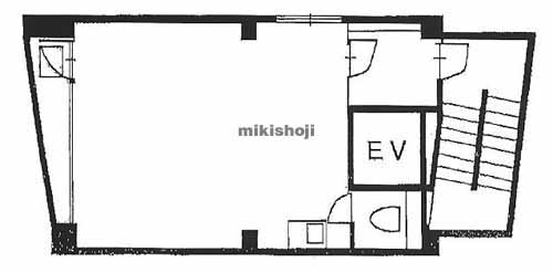 岩瀬ビル 平面1