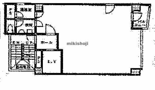 鹿嶋ビル 平面1