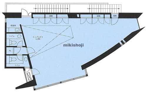 青葉台スタジオ 平面1