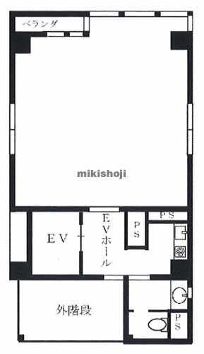 九段靖苑ビル 平面1