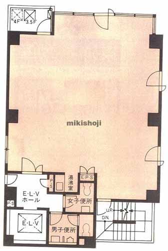 日本橋銀三ビル 平面1