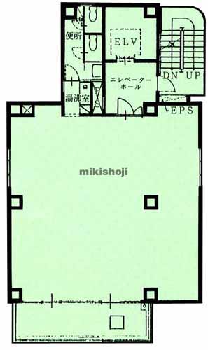ルミエール御苑ビル（中川第２ビル） 平面1