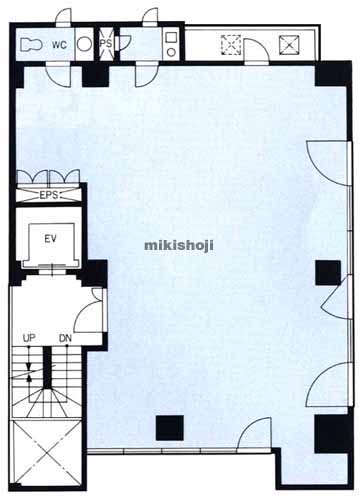 ＭＧＢ麻布十番ビル 平面1
