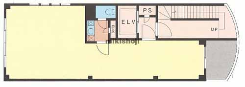 神楽坂摩耶ビル 平面1