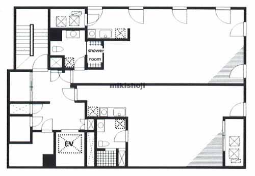 ＡＳＩＴＩＳ芝ビル 平面1