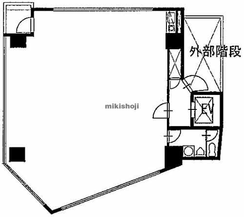 麻布台第一ビル 平面1