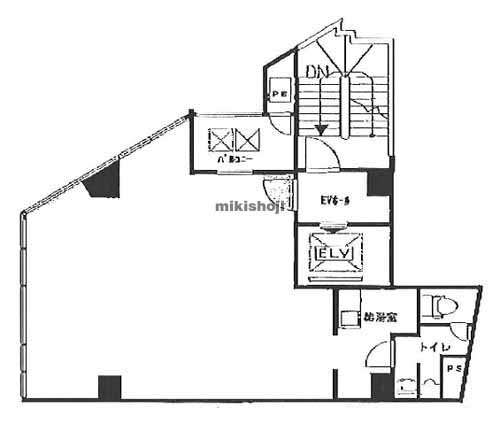 ブルーラインビル 平面1