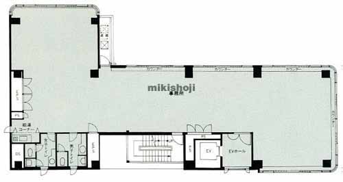 イズミビルディング 平面1