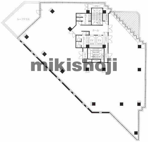 オフィスニューガイア東陽町Ｎｏ．６４ 平面1