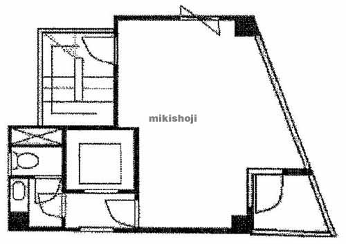 銀座ユリカビル 平面1