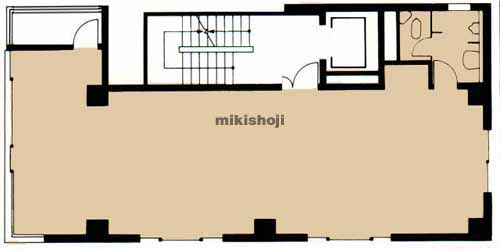 銀座三鈴ビル 平面1