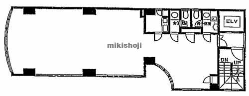 岩波ビル 平面1