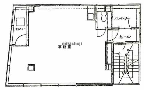 麹町スクエアビル 平面1
