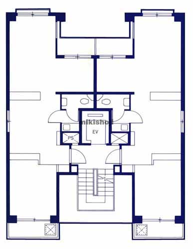 新宿ガーデンビル 平面1