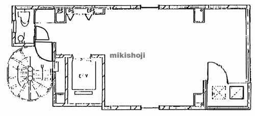 ハニー箱崎ビル 平面1