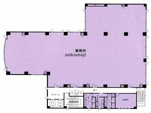 代々木二丁目プレイス 平面1