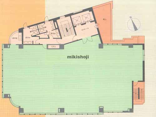 東麻布ＩＳビル 平面1