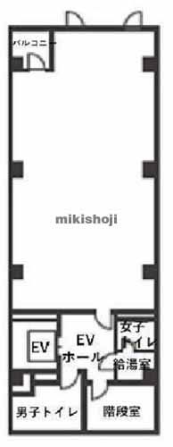 渋谷Ｓ－６ビル 平面1